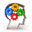 Brain with Cogs